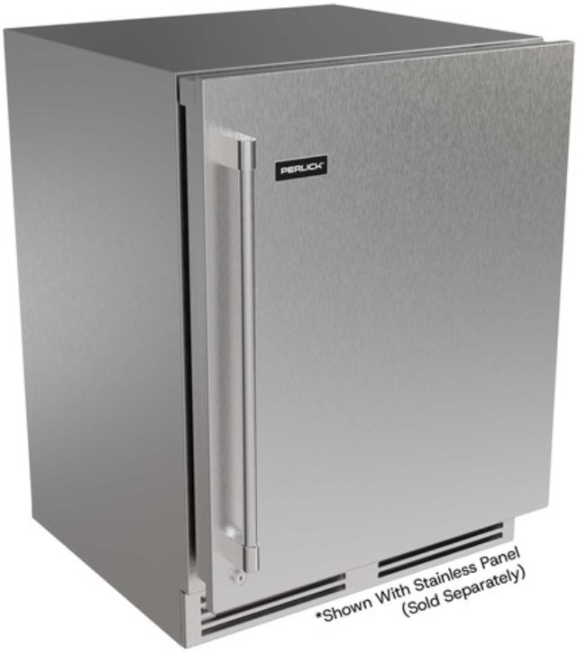 Perlick® G5 ADA 24" 4.5 Cu. Ft. Panel Ready Solid Door Built-In Beverage Center-0