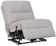 Signature Design by Ashley® Acklen Place 6-Piece Pewter Power Reclining Curved Sectional-2