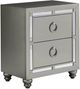 Global Furniture USA Riley Silver Nightstand-0