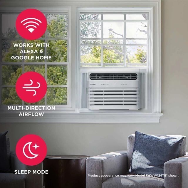 Frigidaire® 18,000 BTU White Window Mount Air Conditioner-4