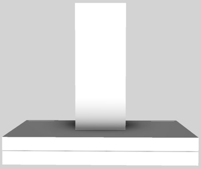 Vent-A-Hood® 42" White Duct Free Wall Mounted Range Hood