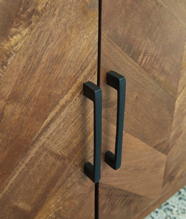 Signature Design by Ashley® Prattville Brown Accent Cabinet-4