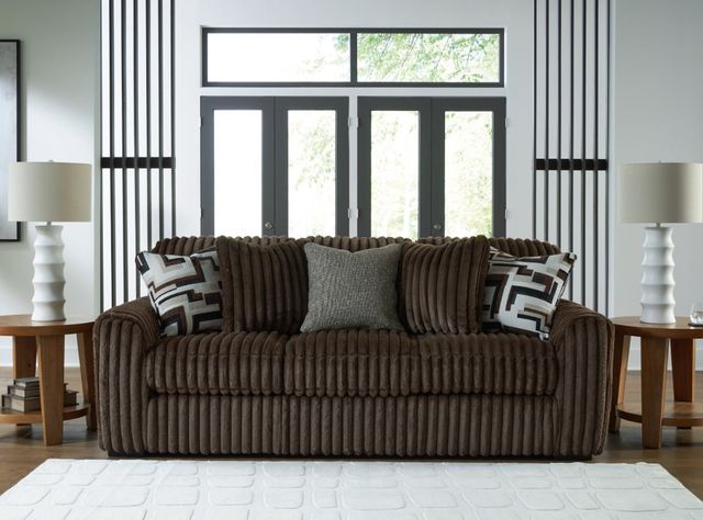 Signature Design by Ashley® Midnight-Madness Chocolate Sofa-3