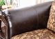 Furniture of America® Quirino Dark Brown/Tan Loveseat-4