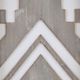 Olliix by Madison Park Mandal 3 Pieces Grey Panel Printed Wood Wall Decor Set-3