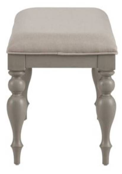 Liberty Furniture Summer House Dove Gray Bench-3