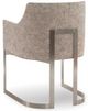 Century® Copenhagen Stainless Arm Chair-1