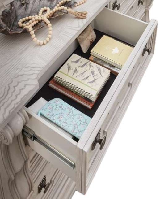 Signature Design by Ashley® Andonhall Antique White Dresser-4