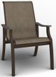 Telescope Casual St. Catherine MGP Sling Arm Chair with Rustic Arms-0