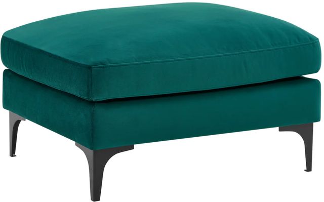Legends Home Seneca Teal Ottoman-0