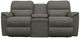 La-Z-Boy® Brooks Charcoal Power Reclining Loveseat with Console, Headrest, and Lumbar-1
