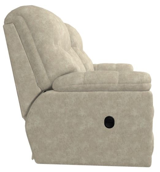 La-Z-Boy® Morrison Stucco Manual Reclining Loveseat with Console-2