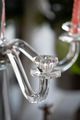 A & B Home Obelix Crystal Clear Candlestick Holder -3