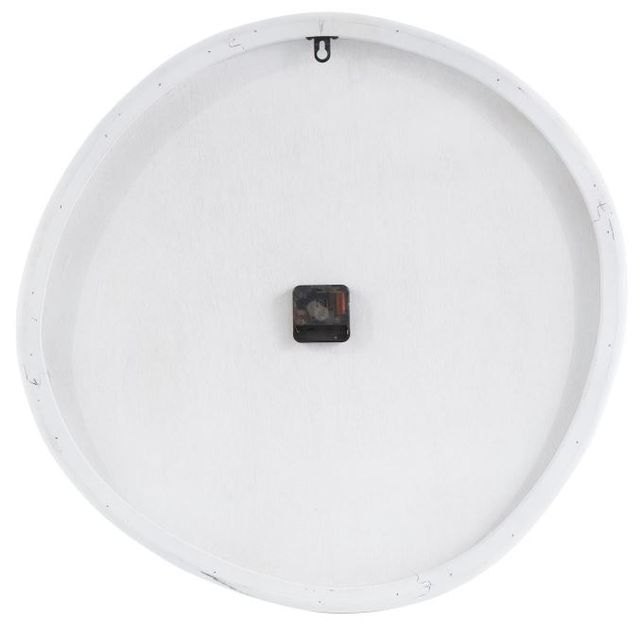 Deco Marche White Round Decorative Wall Clock-2