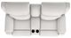 La-Z-Boy® Dorian Porcelain Manual Reclining Loveseat with Console-4