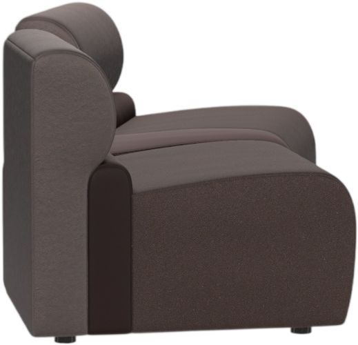 American Leather® Customizable Waverly 3-Piece Leather Curved Sectional-2