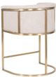 Vanguard® Furniture Vanguard Skye Novum Dove/Satin Brass Counter Stool-2
