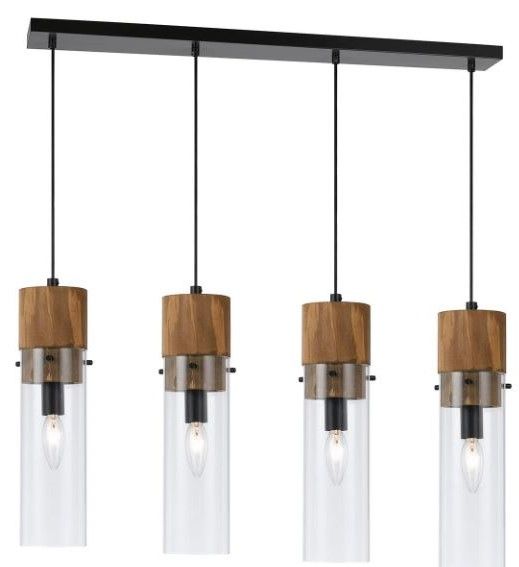 Cal® Lighting & Accessories Spheroid Black/Dark Bronze Tall Island Fixture-0
