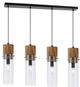 Cal® Lighting & Accessories Spheroid Black/Dark Bronze Tall Island Fixture-0