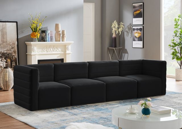 Meridian Furniture Quincy Black Modular Sofa-2