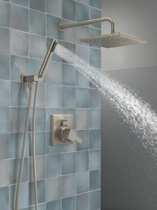Delta Modern Monitor® 14 Series Spotshield Brushed Nickel Shower with Raincan and Hand Shower-3