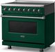 Viking® 5 Series 36" Ivy Pro Style Induction Range with Polished Chrome Trim-2