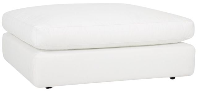 Franklin™ London Aries Glacier Square Ottoman with Caster Legs-0