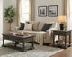 Elements International Park Ridge 2-Piece Charcoal Occasional Table Set-1