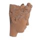A & B Home Brown Head Bust Planter-2