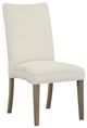 Fairfield® Customizable Entree Dining Concave Tall Back Armless Stack Dining Chair with Mica Legs-0