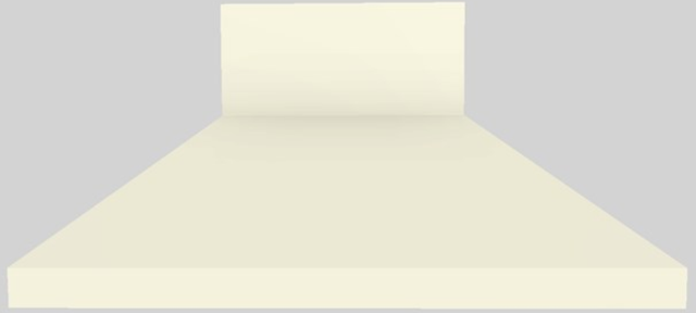 Vent-A-Hood® 66" Biscuit Euro-Style Wall Mounted Range Hood