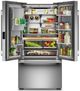 KitchenAid® 36'' 23.9 Cu. Ft PrintShield Stainless Counter Depth French Door Refrigerator with External Water Dispenser-3