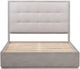Modus Furniture Oxford Mineral California King Upholstered Platform Bed-2