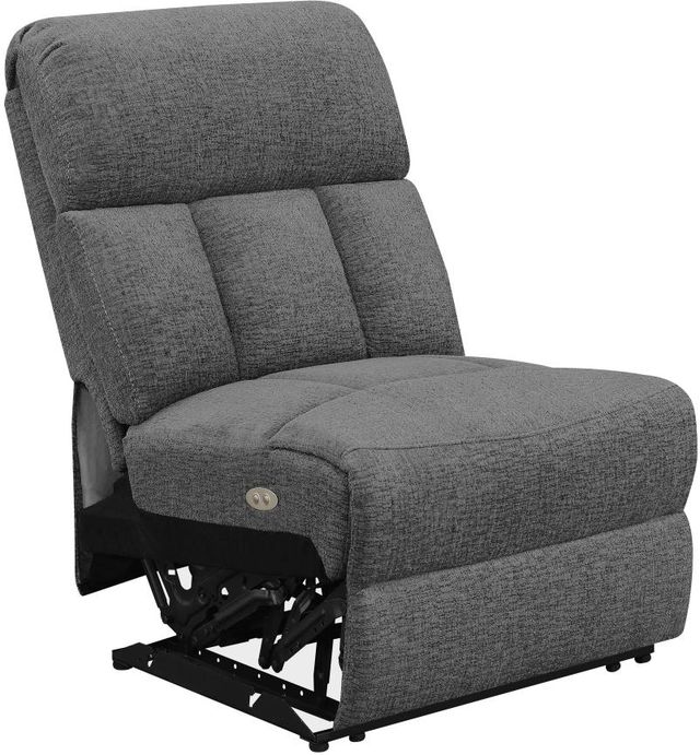 Coaster® Bahrain 5-Piece Charcoal Power Reclining Theater Seating-4