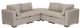 Dynasty Furniture Cornsilk Sectional-0
