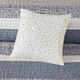 Olliix by Madison Park Rhapsody 6 Piece Navy King/California King Reversible Jacquard Coverlet Set-2