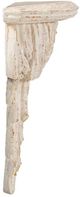 A & B Home Antique White Wall Shelf-3