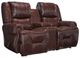 Best® Home Furnishings Customizable Genet Leather Manual Reclining Space Saver® Console Loveseat-0