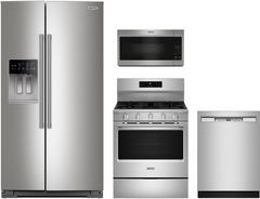Maytag® 4 Piece Fingerprint Resistant Stainless Steel Kitchen Package