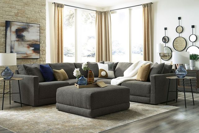 Ashley® Evey Granite Oversized Accent Ottoman-3