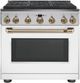 Café™ 36" Matte White Professional Style Gas Range-0