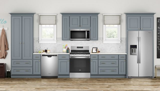 Whirlpool® 30" Fingerprint Resistant Stainless Steel Freestanding Gas Range-3