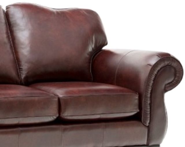 Decor-Rest® Furniture LTD Customizable 3933 Leather Sofa with Wood Base-2