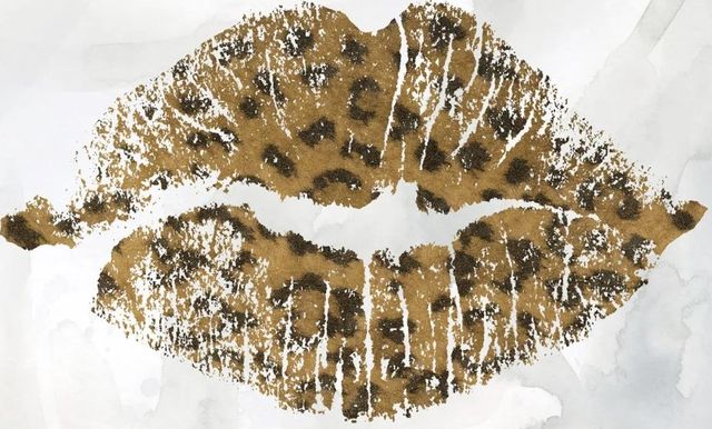 Classy Art Leopard Kisses I by Carol Robinson Wall Art-1