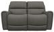 La-Z-Boy® Apollo Blue Grey Leather Power Reclining Loveseat with Headrest and Lumbar-1