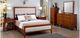 Handstone Catalina Double Fabric Upholstered Bed with 22’’ Low Footboard-1