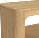 Elements International Rosalie Natural Sofa Table-3