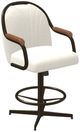 Chromcraft Customizable Medina Swivel Tilt Counter Height Dining Stool-4