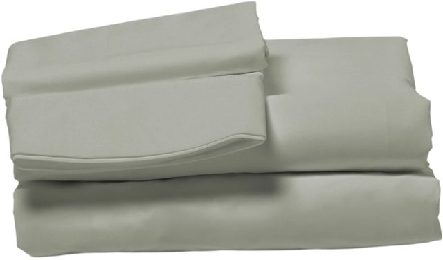 Dreamfit® DreamChill™ 5-Piece Sage Organic Cotton Percale Split Queen Sheet Set-0