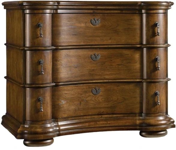 Hooker® Furniture Archivist Bachelors Dark Wood Chest-0